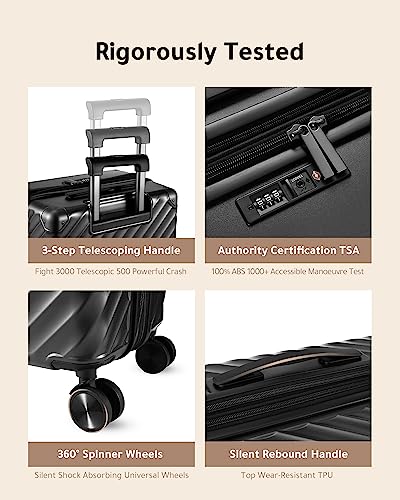 LUGGEX Airline Approved Carry On Luggage