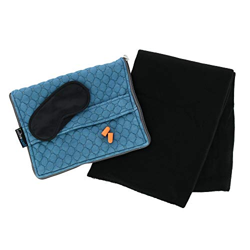 Ultimate Comfort Aviation Travel Set, Blue