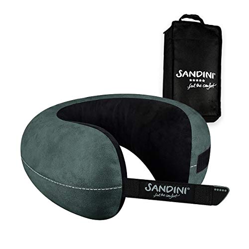 SANDINI TravelFix Premium Neck Pillow with Transport Bag