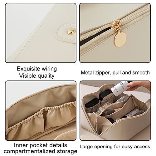 Women's Waterproof Hanging Toiletry Bag for Aviation