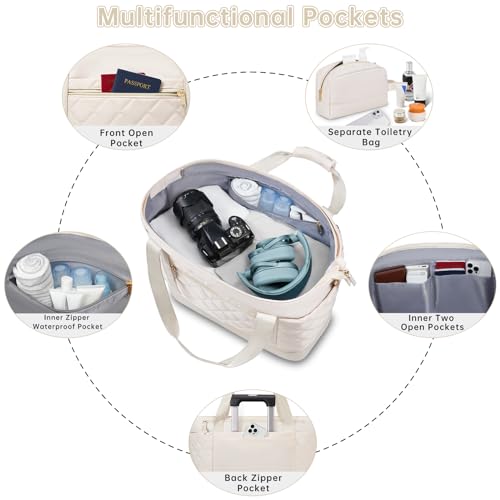 Aviation-themed Weekender Bag Set for Women