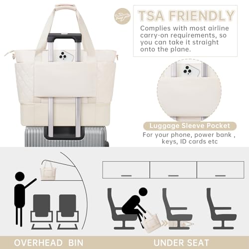 Aviation-themed Weekender Bag Set for Women