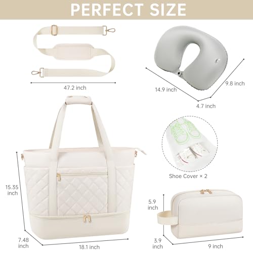 Aviation-themed Weekender Bag Set for Women