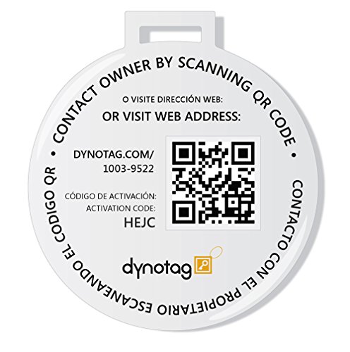 Dynotag® Smart Steel Luggage ID Tag