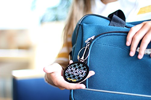 Dynotag® Smart Steel Luggage ID Tag