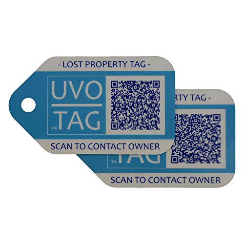 Smart Luggage Tags - Location-Enabled ID (Pack of 2)