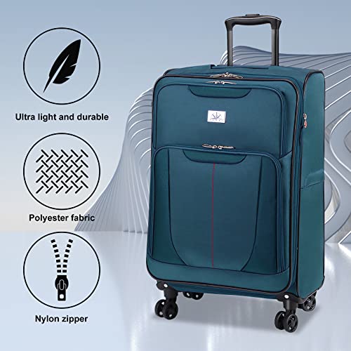 Verdi 3 Piece Spinner Luggage Set - Nested Collection