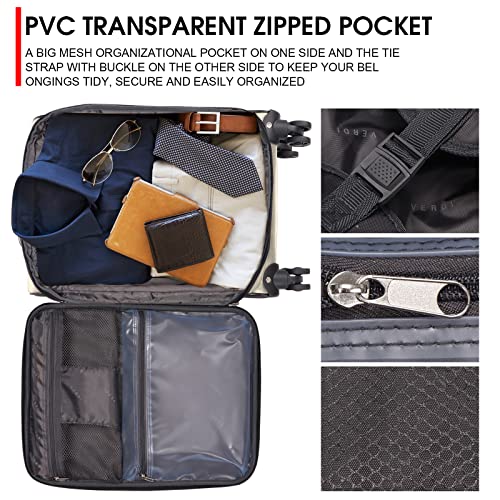 Lightweight 20-Inch Carry On Luggage with Spinner Wheels