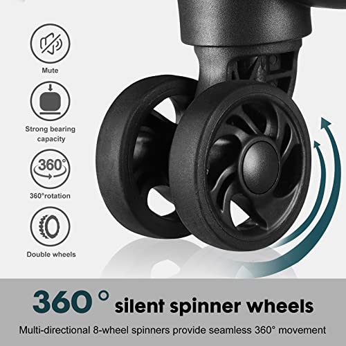 Verdi 3 Piece Spinner Luggage Set - Nested Collection