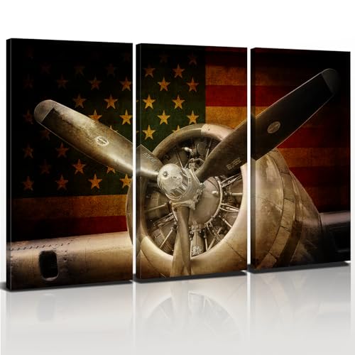 Aviation Wall Art Set for Office and Home