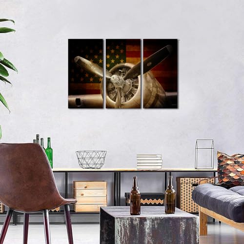 Aviation Wall Art Set for Office and Home