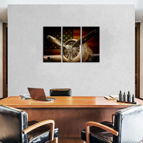 Aviation Wall Art Set for Office and Home