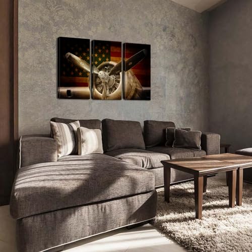 Aviation Wall Art Set for Office and Home