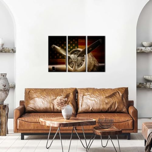 Aviation Wall Art Set for Office and Home