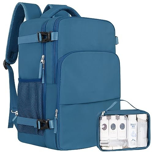 Aviation-friendly Waterproof Travel Backpack with Laptop Compartment