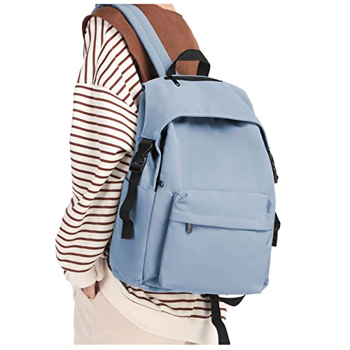 Stylish Waterproof Travel Backpack for 15.6" Laptop - BLUE