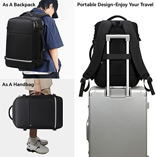 Travel Backpack for Aviation Enthusiasts, 17.3" Laptop, USB