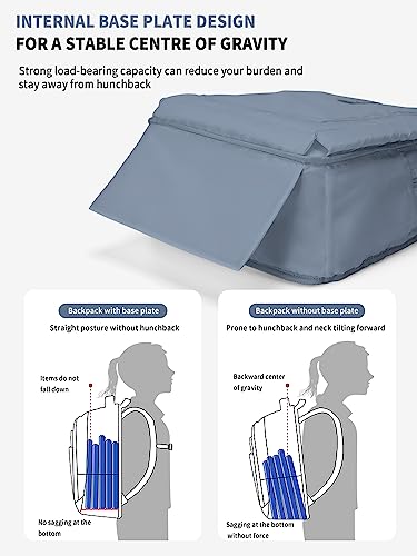 Aviation Laptop Backpack with USB Port - Black