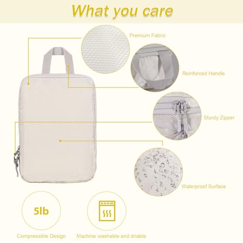 Aviation Travel Cubes Set, Organizer Bags for Accessories