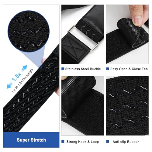 2-in-1 Adjustable Luggage Straps for Aviation