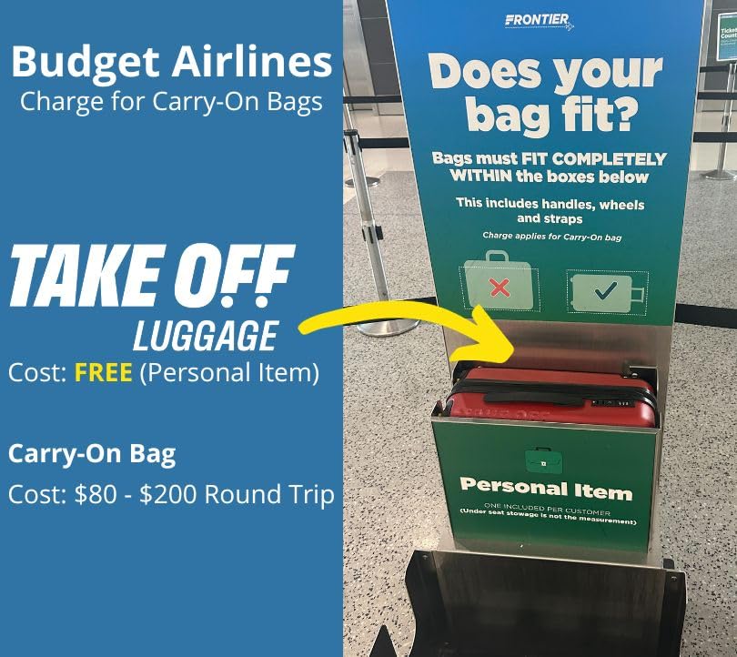 Aviation-Ready 18" Suitcase: Converts for Underseat Storage