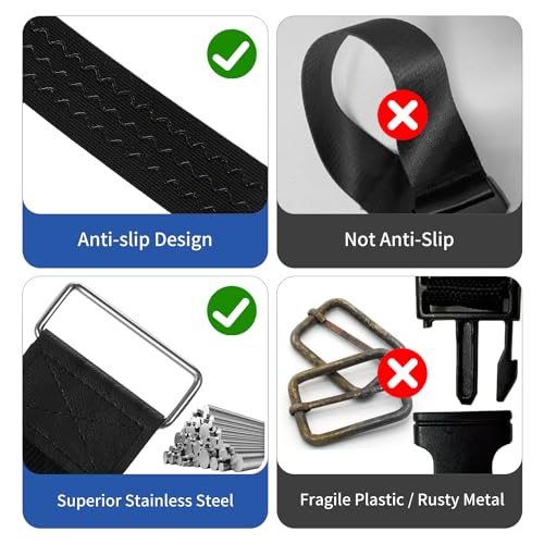 2-in-1 Adjustable Luggage Straps for Aviation