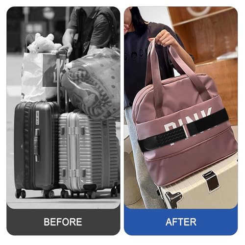 2-in-1 Adjustable Luggage Straps for Aviation