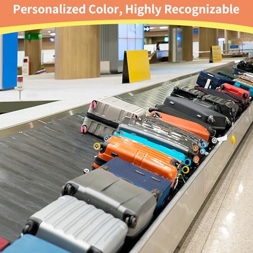 Purple Luggage Wheel Covers Set for Aviation Suitcases