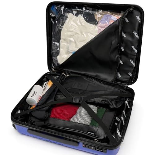 Aviation-Ready 18" Suitcase: Converts for Underseat Storage