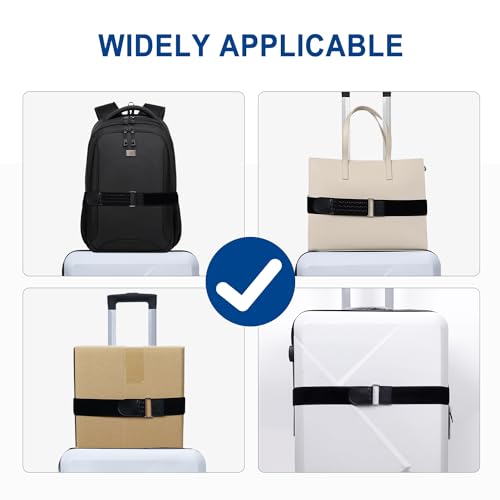 2-in-1 Adjustable Luggage Straps for Aviation