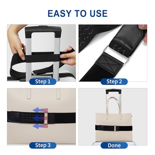 2-in-1 Adjustable Luggage Straps for Aviation