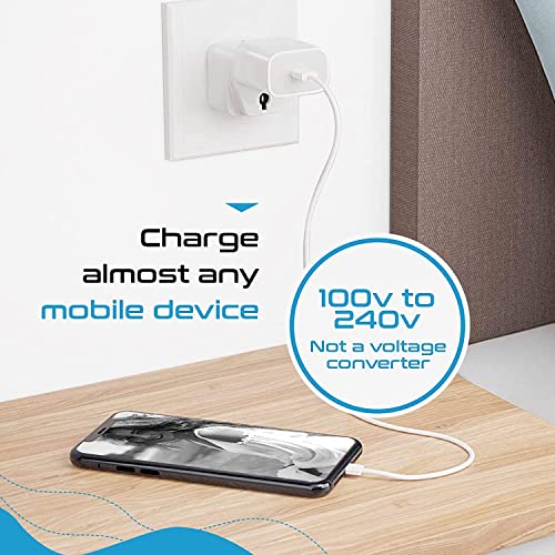 Grounded Universal Travel Plug Adapter for Australia, China, New Zealand