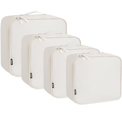 Aviation Travel Packing Cubes Set - Cream