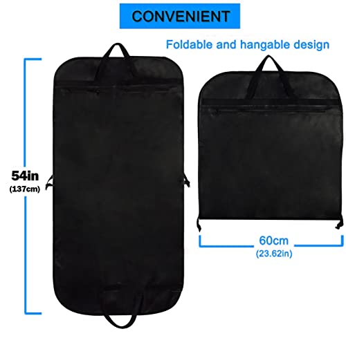 Aviation-Sized Suit Carrier Bag, Breathable Material, Handles