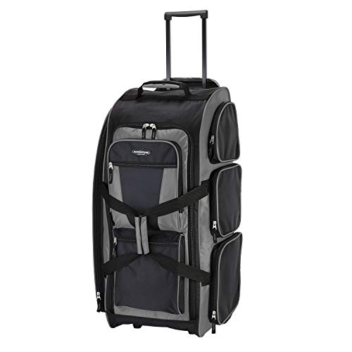 Xpedition 30" Multi-Pocket Rolling Duffel Bag in Charcoal