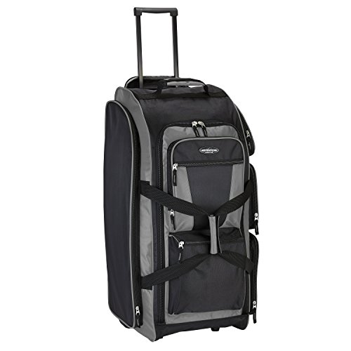 Xpedition 30" Multi-Pocket Rolling Duffel Bag in Charcoal
