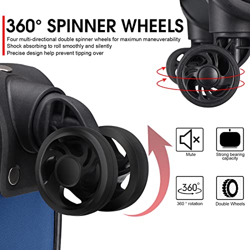 Verdi Travel Luggage Set with Spinner Wheels