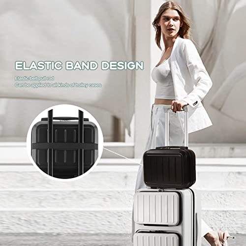 Aviator's Portable Makeup Organizer: HAHONIA Cosmetic Travel Case