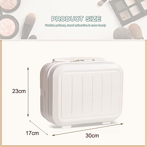 Aviator's Portable Makeup Organizer: HAHONIA Cosmetic Travel Case
