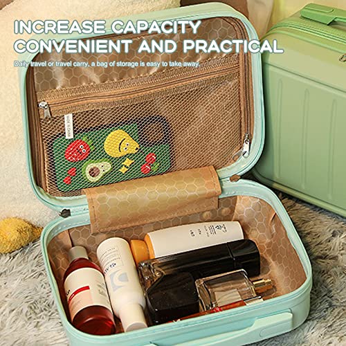 Aviator's Portable Makeup Organizer: HAHONIA Cosmetic Travel Case