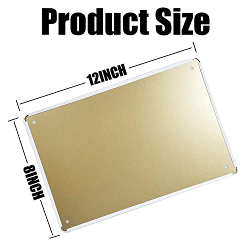 Vintage Aviation Metal Signs - Retro Pilot Knowledge Decor