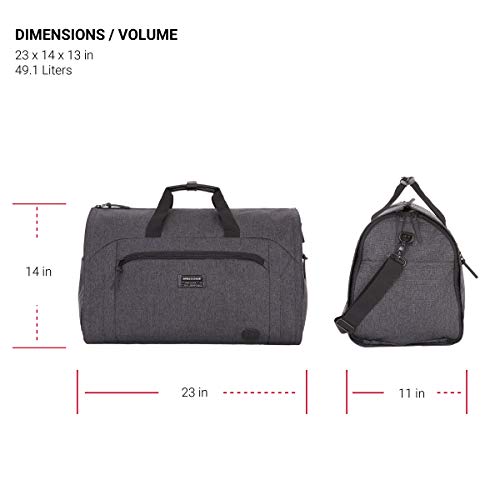 SwissGear Folding Grey Hanging Duffel Bag (23")