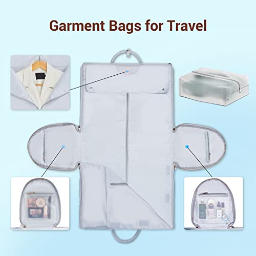 Convertible Blue Duffle Bag for Aviation Travel