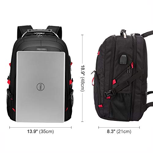 LOVEVOOK Waterproof Anti Theft Laptop Backpack