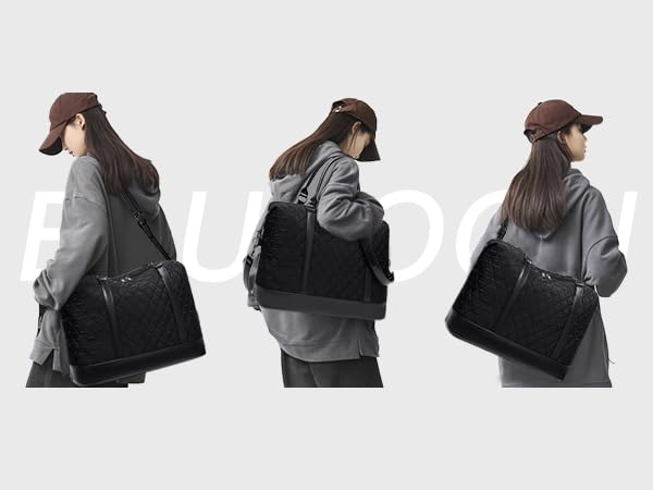 Aviator Canvas Travel Tote Bag with Zipper