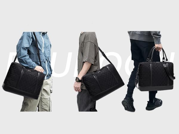 Aviator Canvas Travel Tote Bag with Zipper