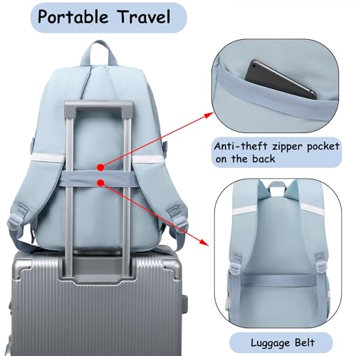 Teen Girls' Makukke Aviation College Backpack - Blue