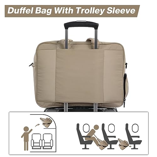 16" Black Airline Personal Item Weekender Bag