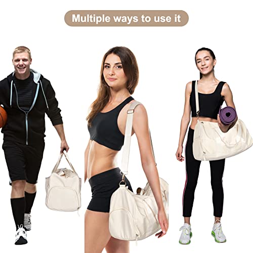Aviation Gym Bag: Unisex Sports Duffel with Compartment