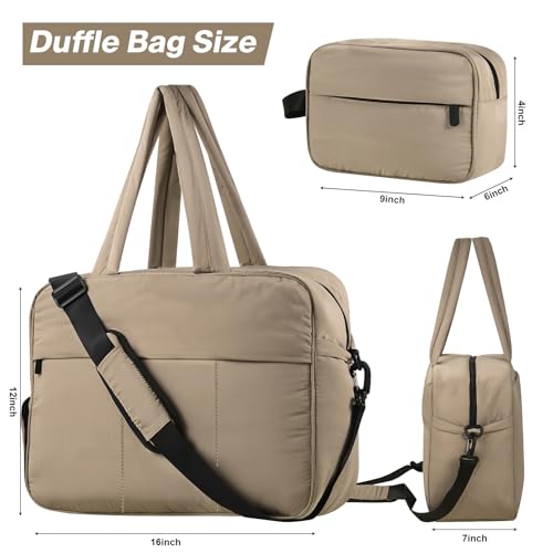 16" Black Airline Personal Item Weekender Bag